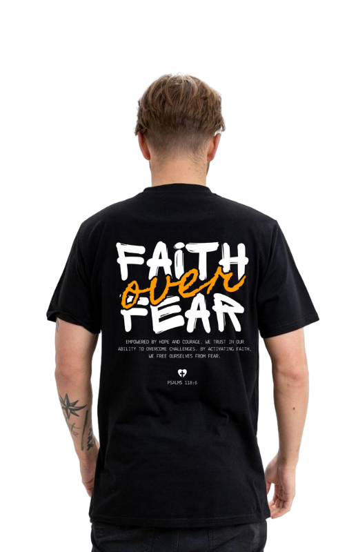 Camiseta Premium - Faith Over Fear