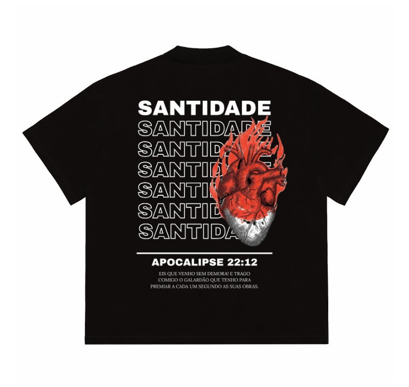Camiseta Premium - Santidade