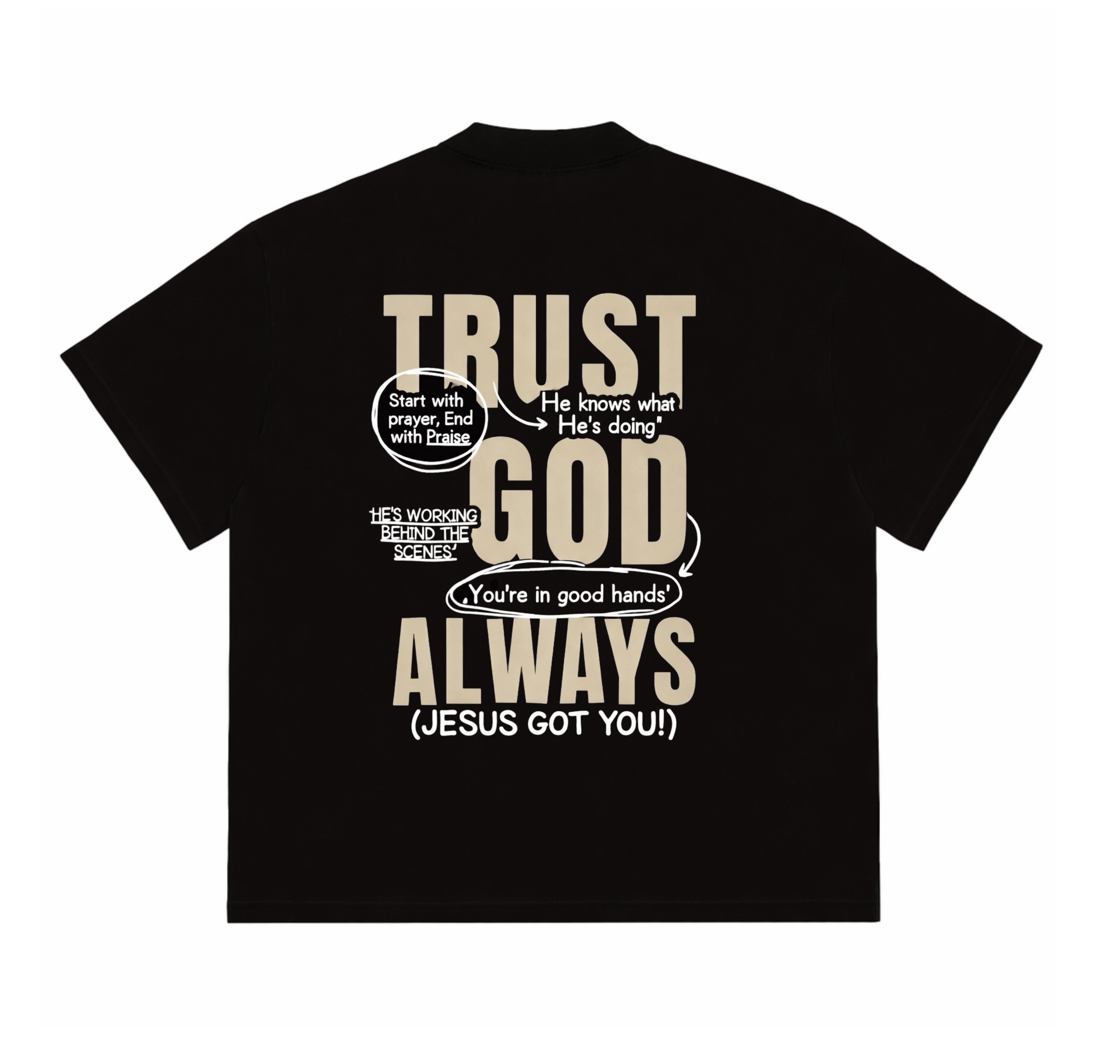 Camiseta Premium - Trust God Always