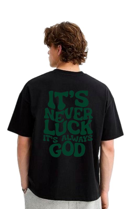 Camiseta Premium - Nunca foi sorte, Sempre foi Deus