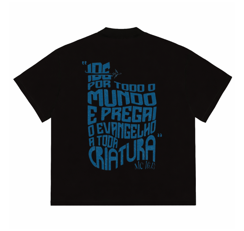 Camiseta Premium - Ide Por Todo O Mundo