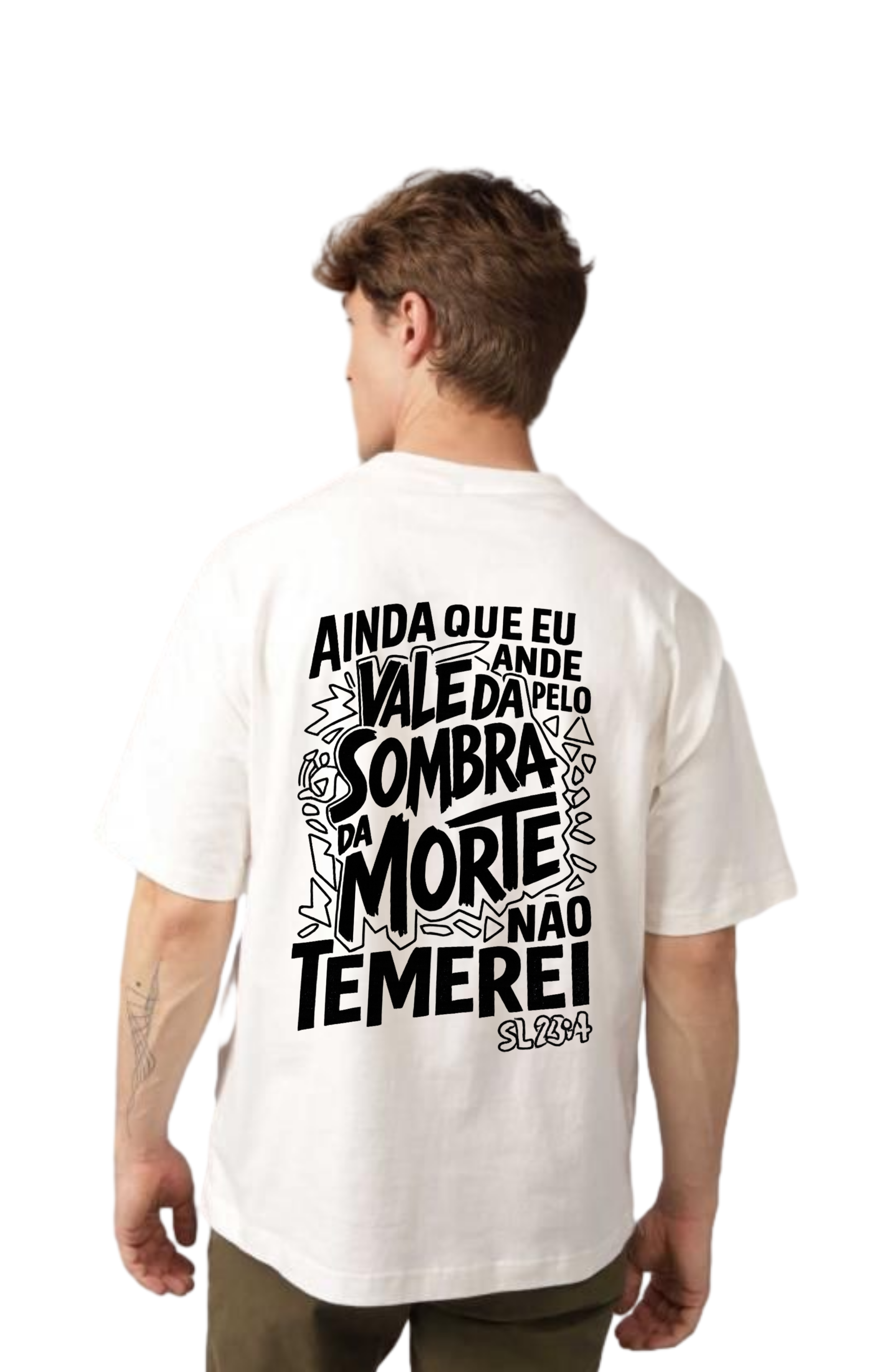Camiseta Premium - Não Temerei