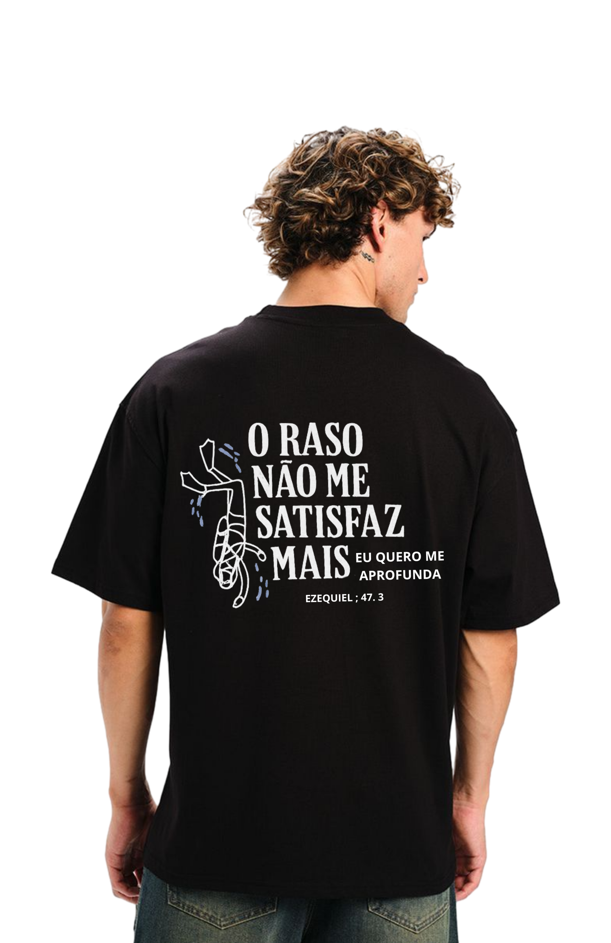 Camiseta Premium - O Raso Não Me Satisfaz Mais