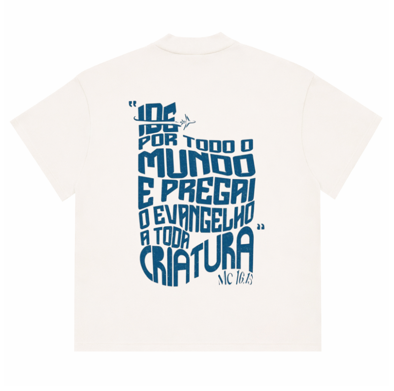 Camiseta Premium - Ide Por Todo O Mundo