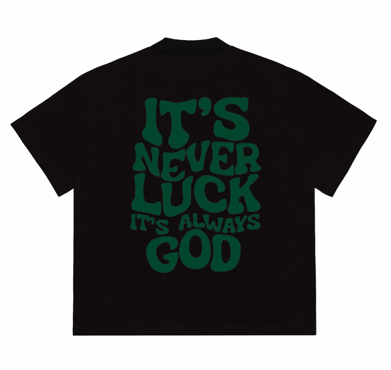 Camiseta Premium - Nunca foi sorte, Sempre foi Deus