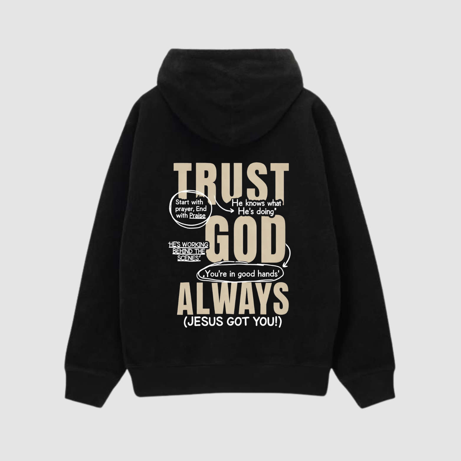 Moletom - Trust God Always