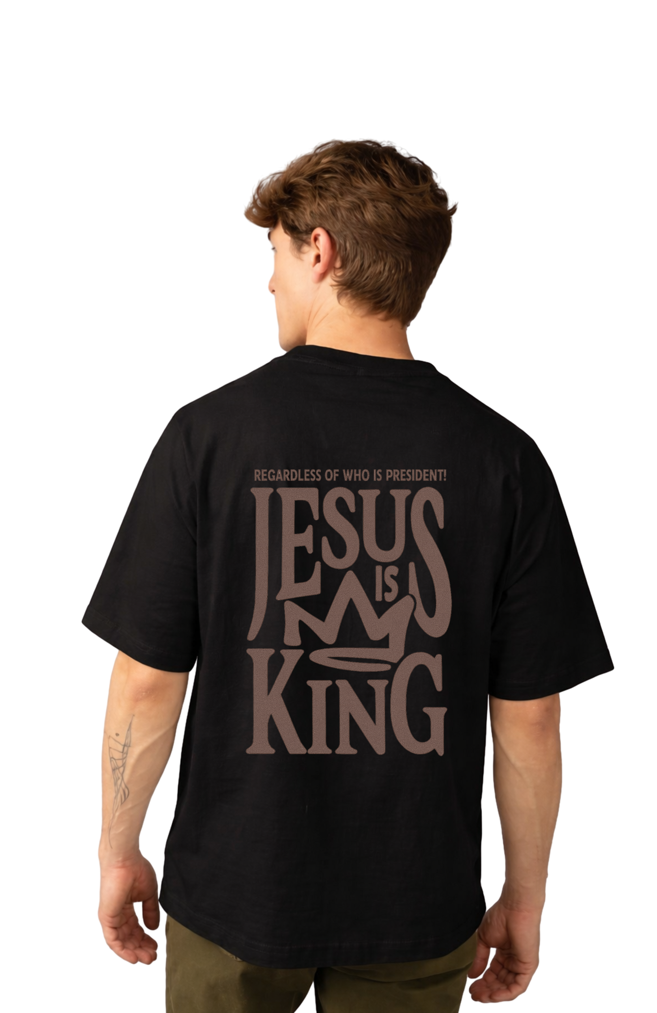Camiseta Premium - Jesus is King