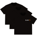 Kit - 3 Camisas Pretas Lisas