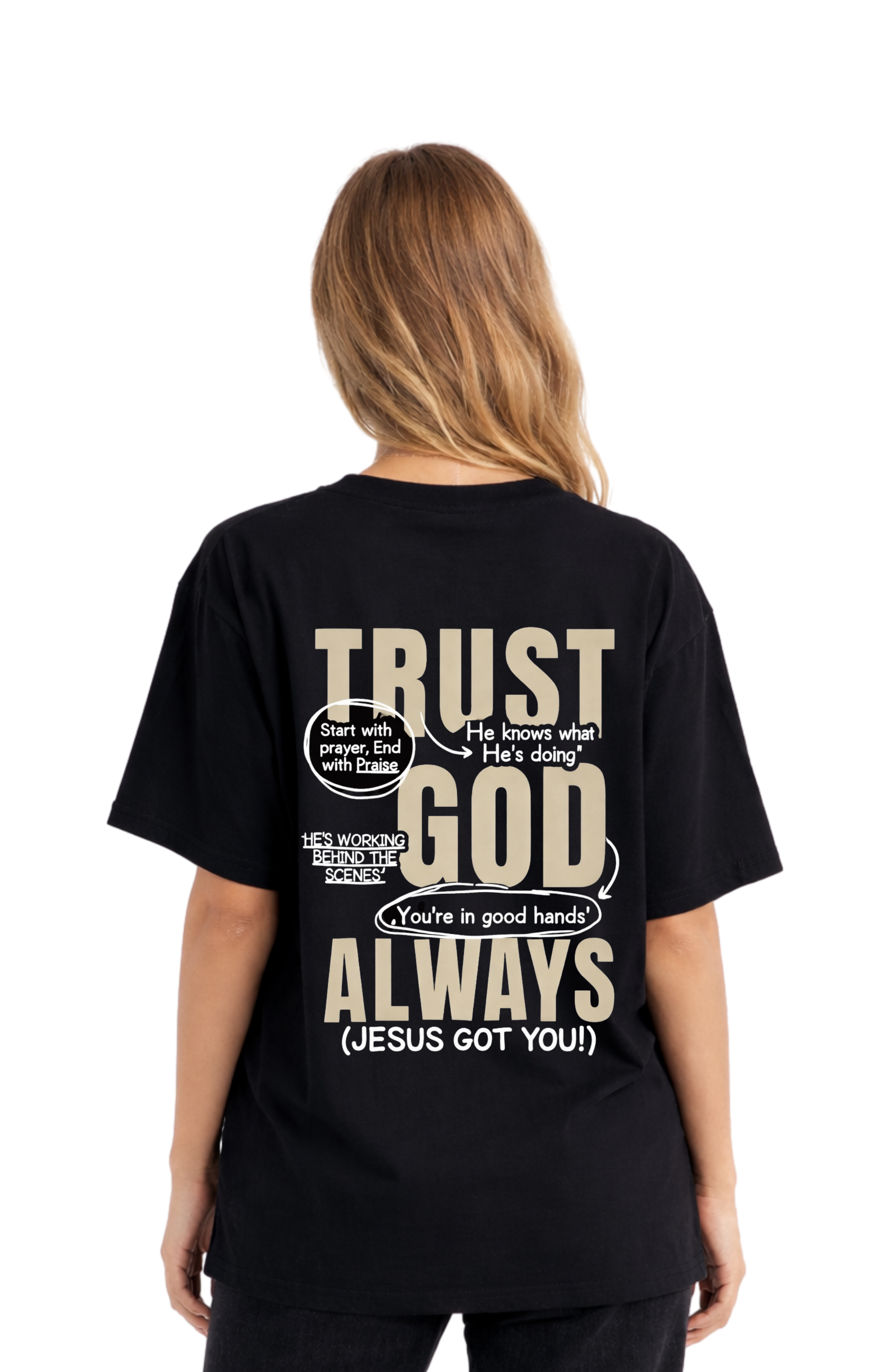 Camiseta Premium - Trust God Always