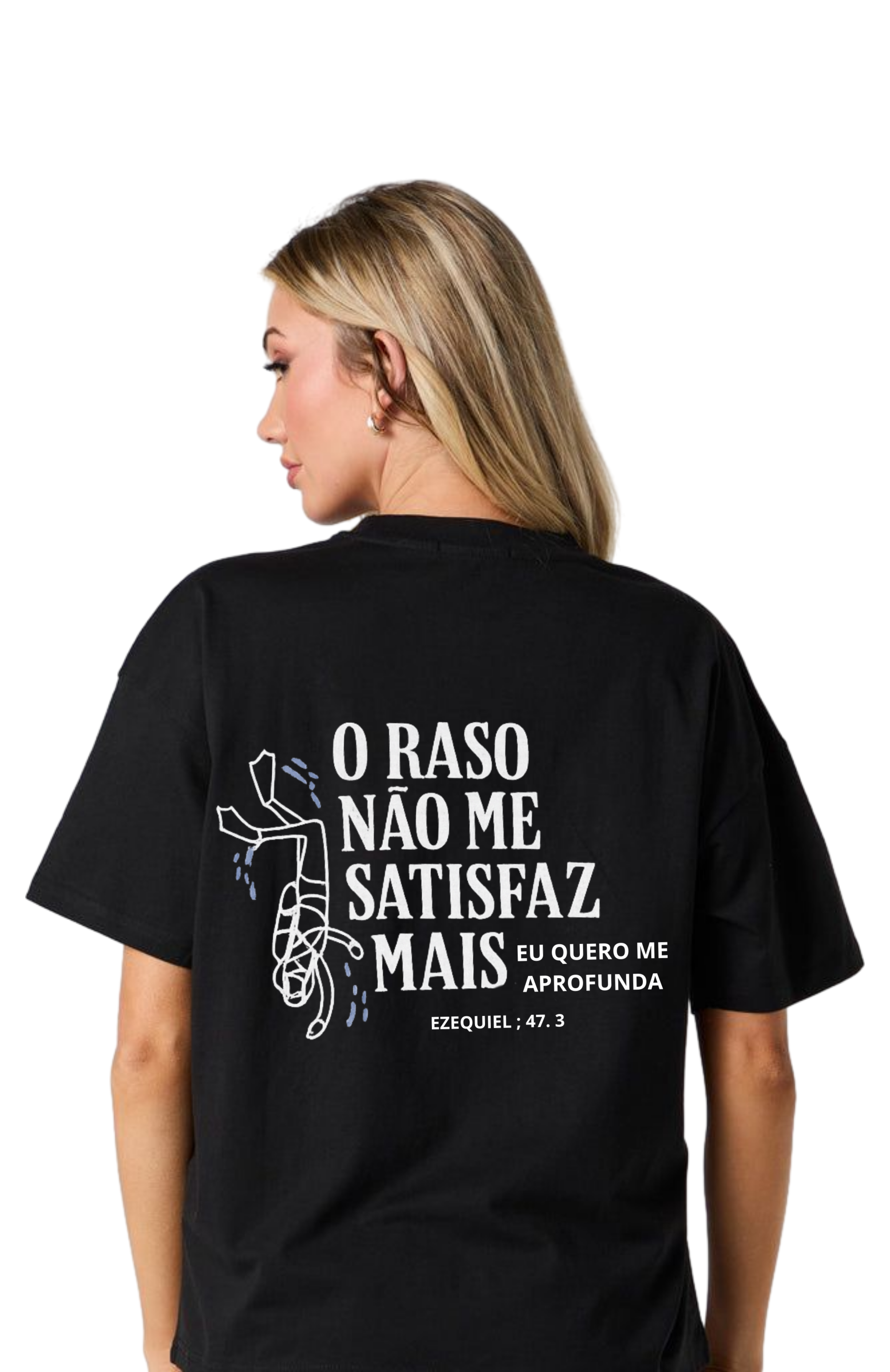 Camiseta Premium - O Raso Não Me Satisfaz Mais