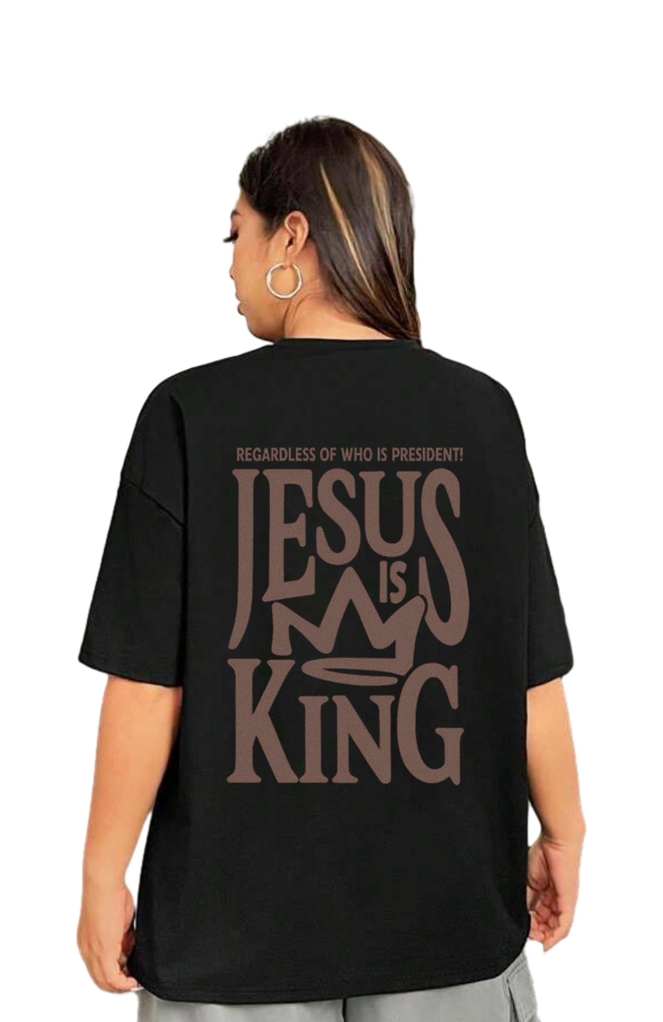 Camiseta Premium - Jesus is King