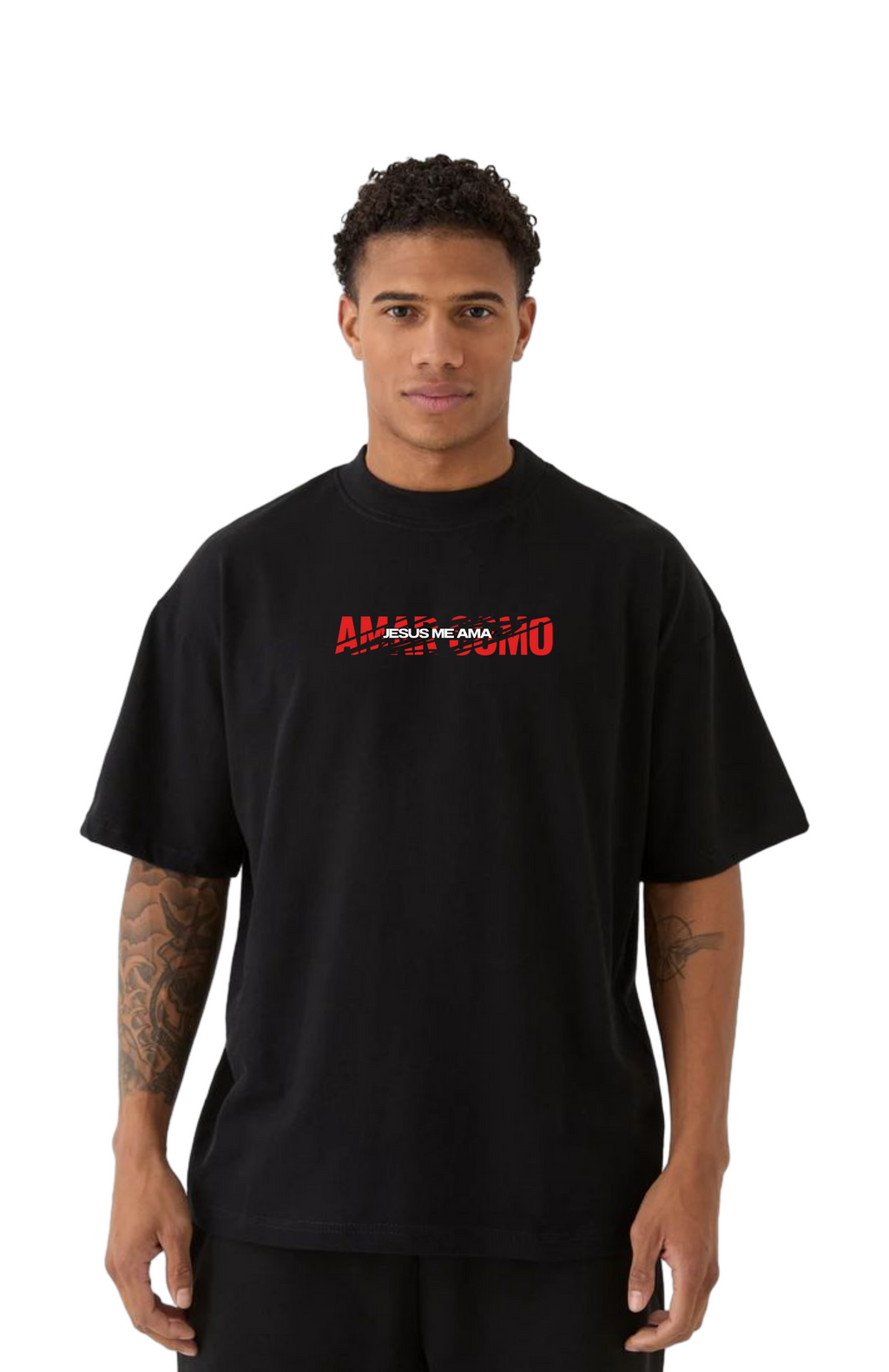 Camiseta Premium - Amar como ele me ama
