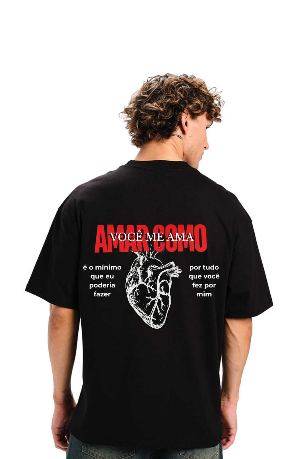 Camiseta Premium - Amar como ele me ama